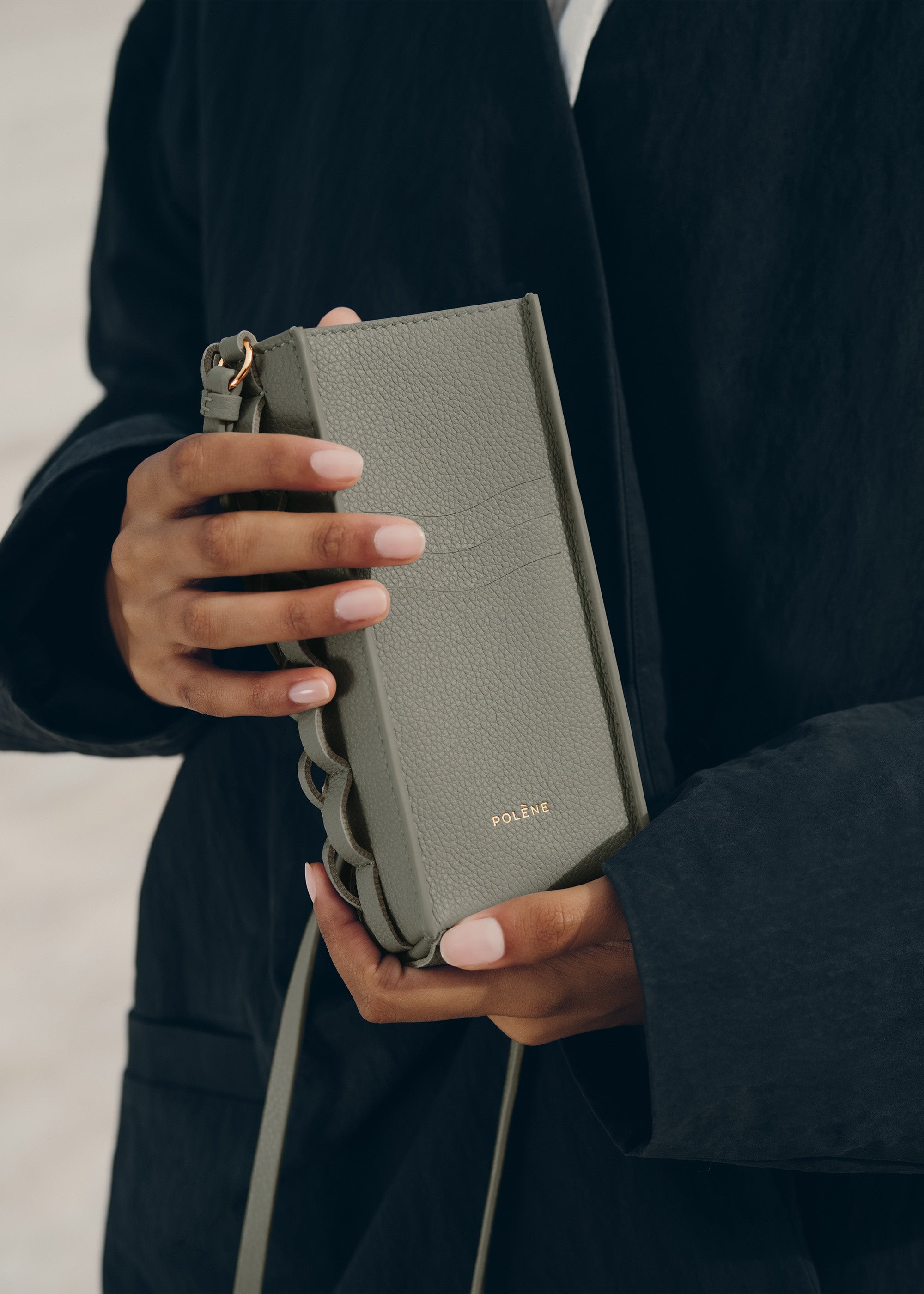 Polene Onda Phone Case Olive