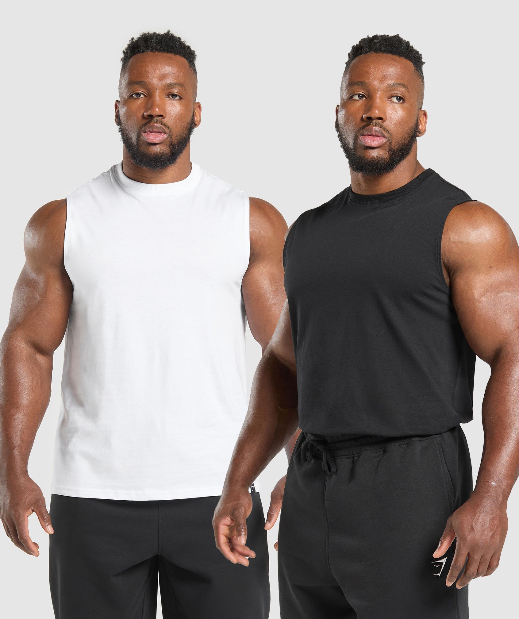 Gymshark Everyday Tank 2 Pack White