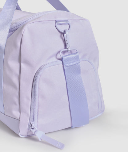 Women's Gymshark Everyday Holdall Small Fresh Lilac