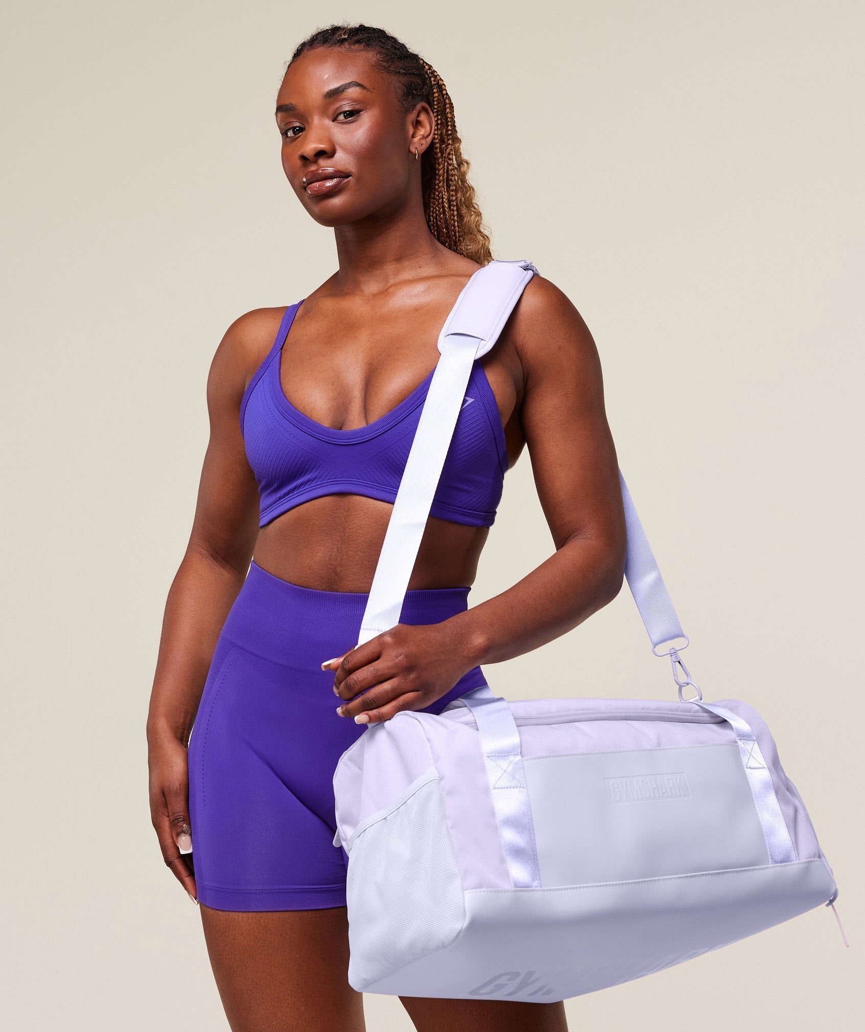 Women's Gymshark Everyday Holdall Small Fresh Lilac