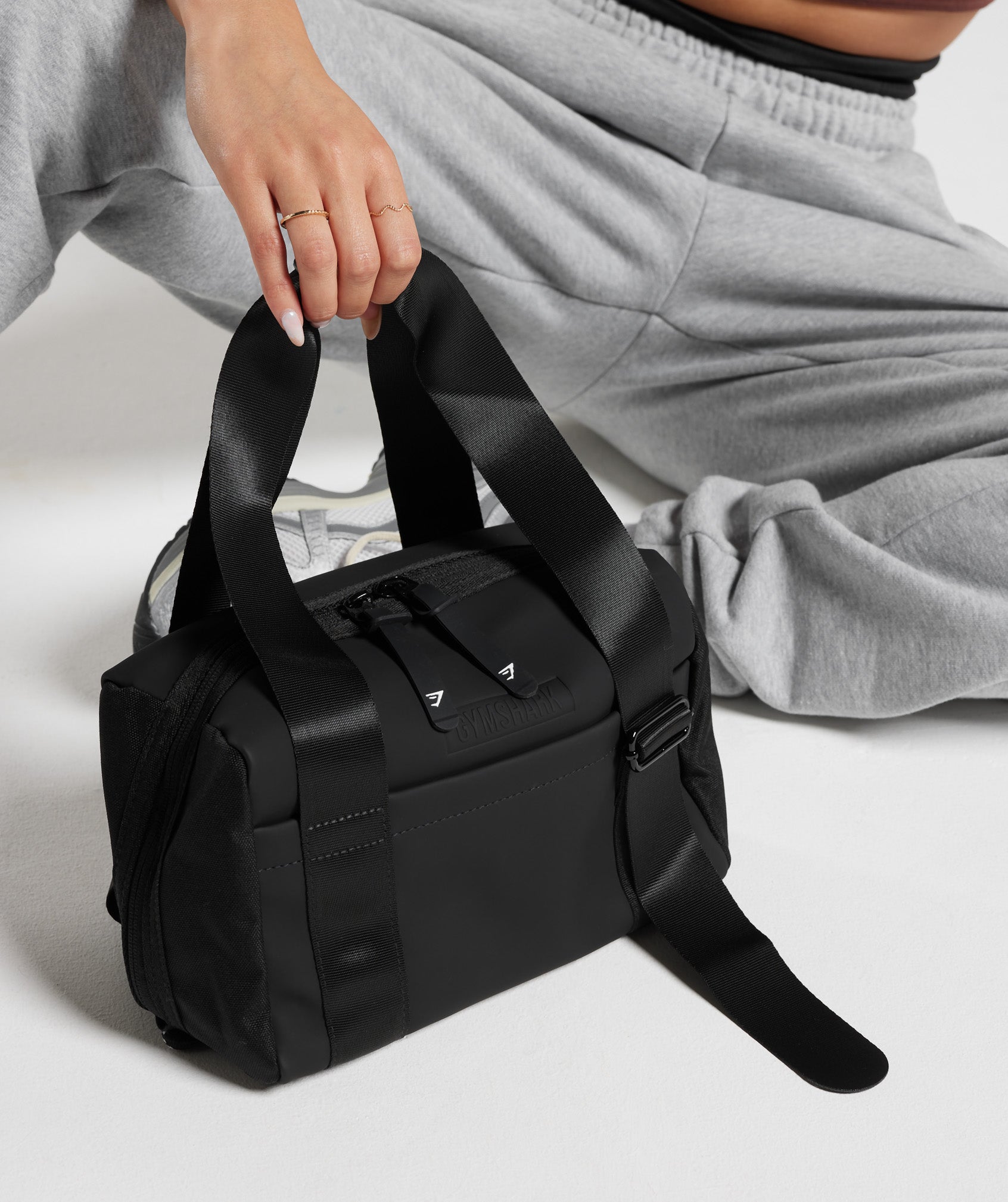 Women's Gymshark Everyday Mini Gym Bag Black
