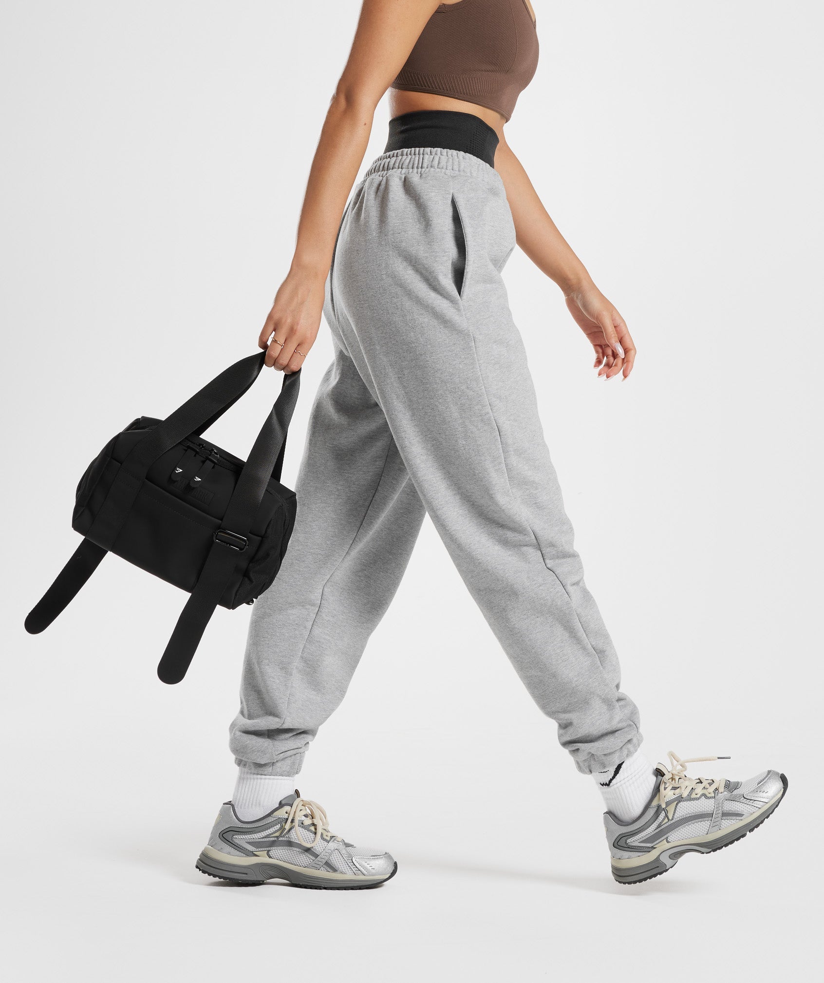 Women's Gymshark Everyday Mini Gym Bag Black