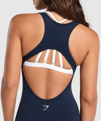 Women's Gymshark Everyday Seamless All In One Navy