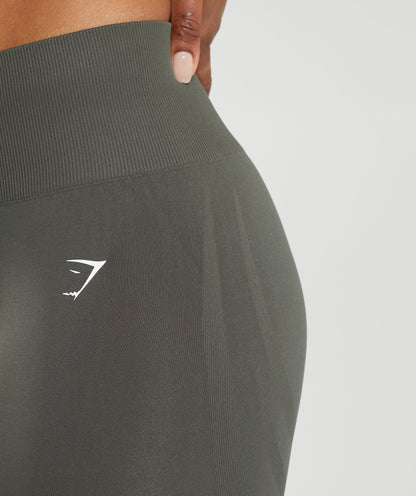 Women's Gymshark Everyday Seamless Leggings Strength Green