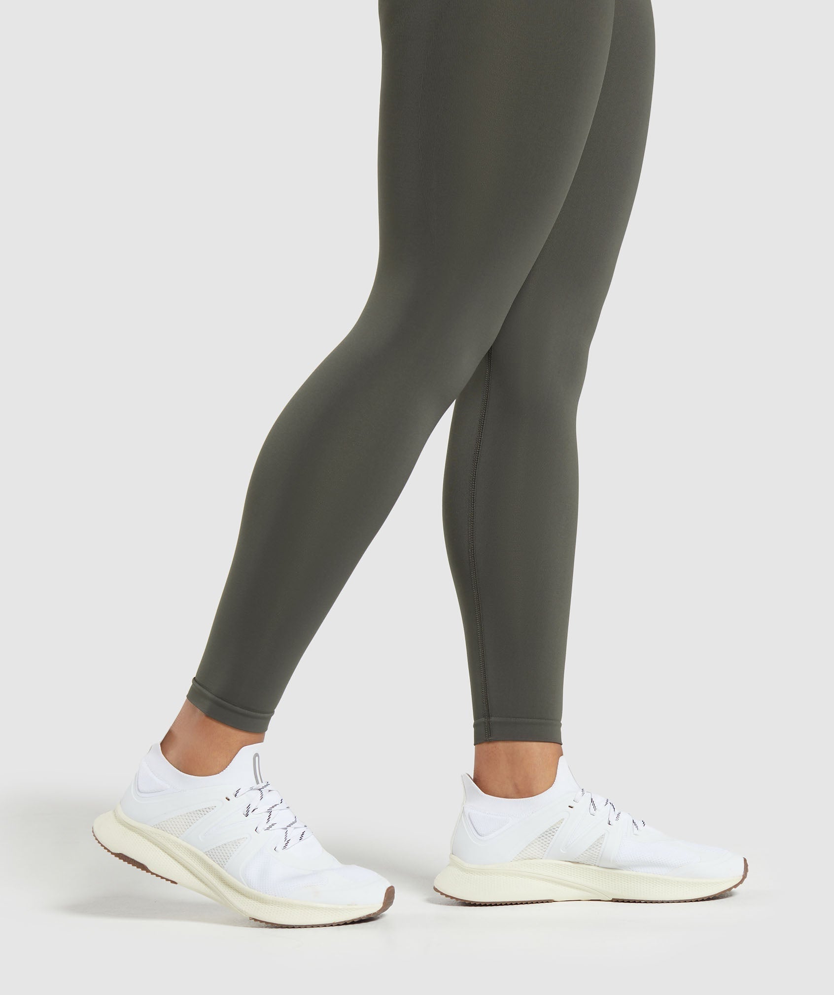 Women's Gymshark Everyday Seamless Leggings Strength Green