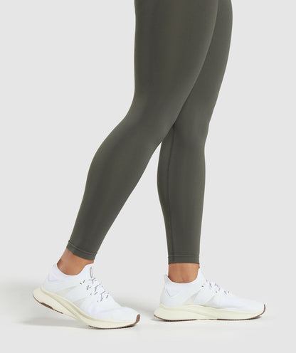 Women's Gymshark Everyday Seamless Leggings Strength Green