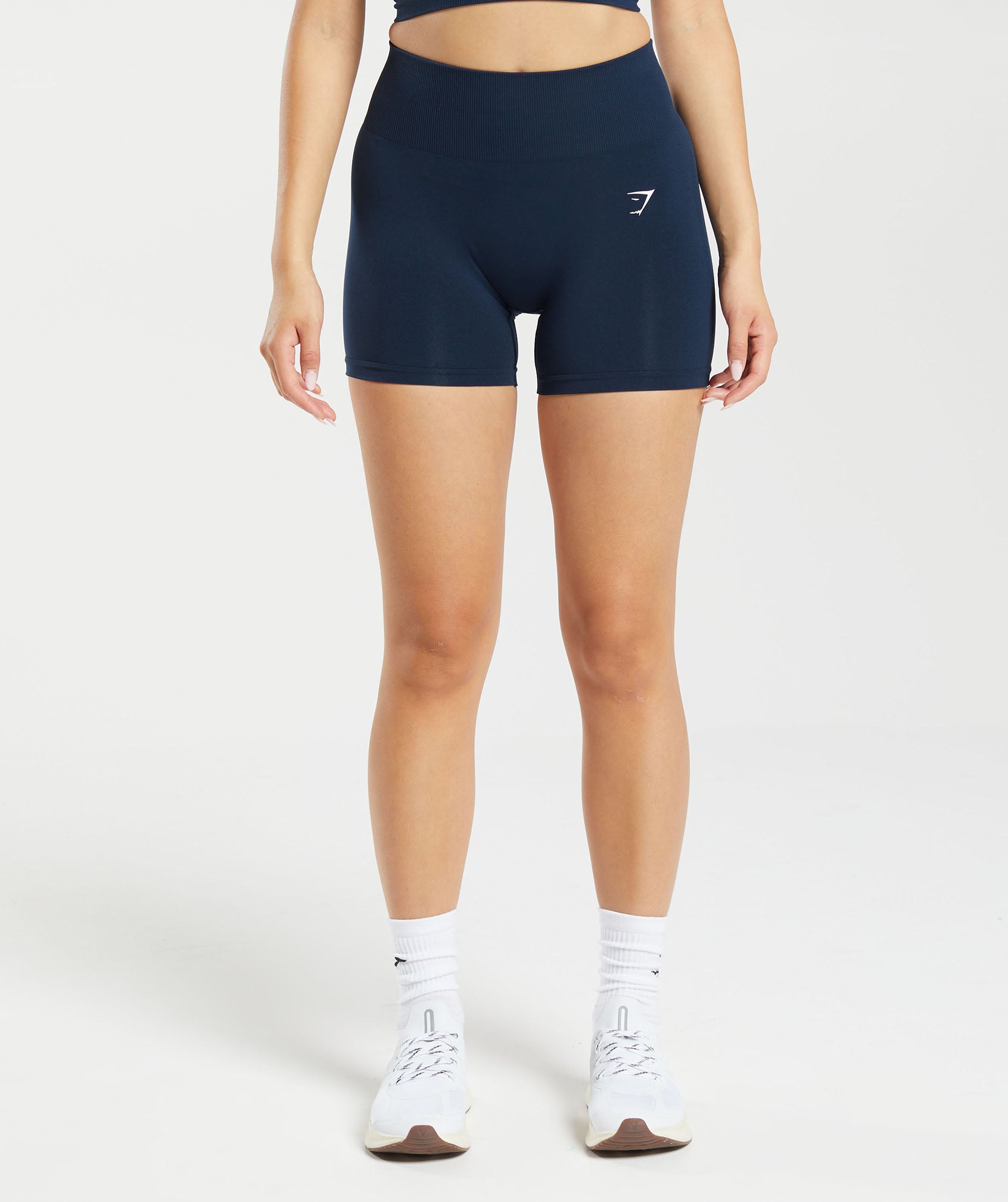 Women's Gymshark Everyday Seamless Shorts Navy