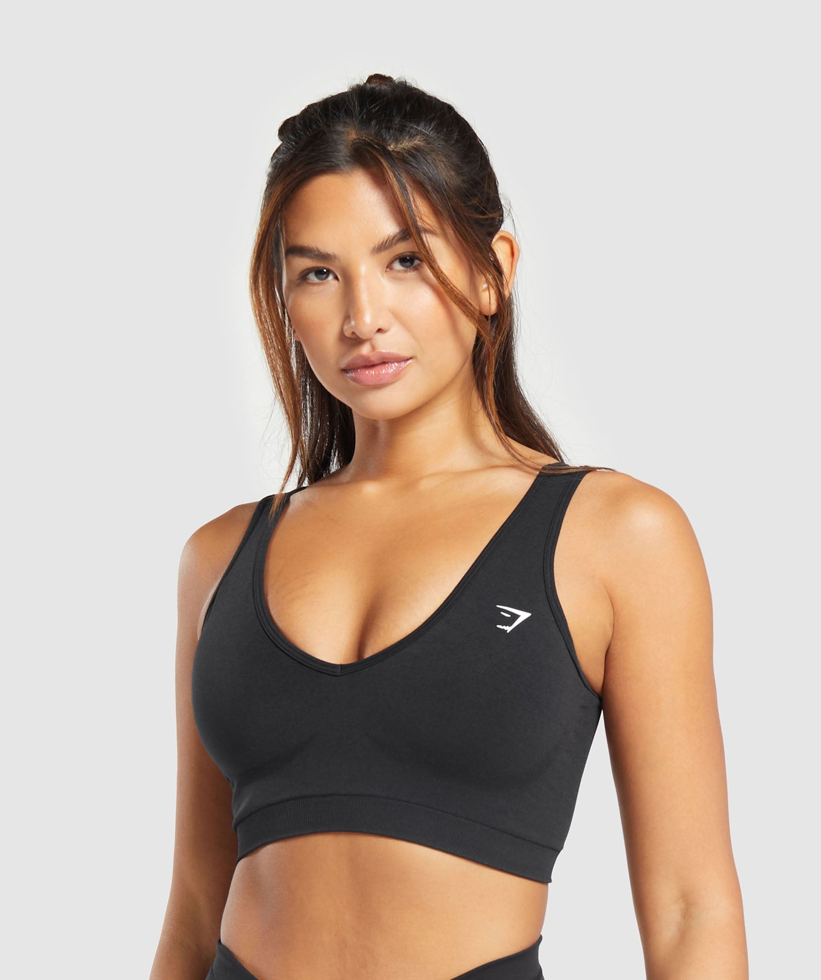 Women's Gymshark Everyday Seamless Sports Bra Black