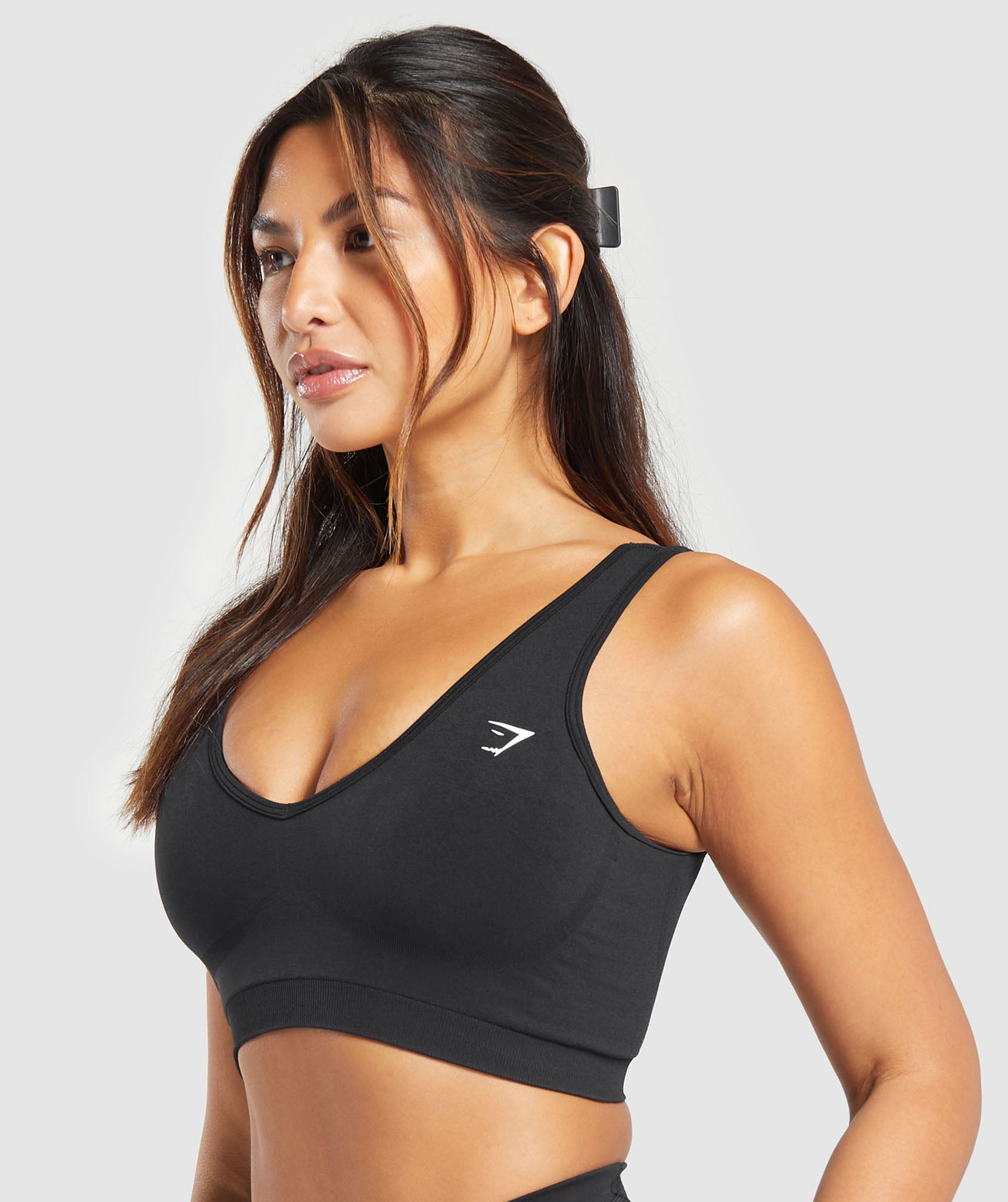 Women's Gymshark Everyday Seamless Sports Bra Black