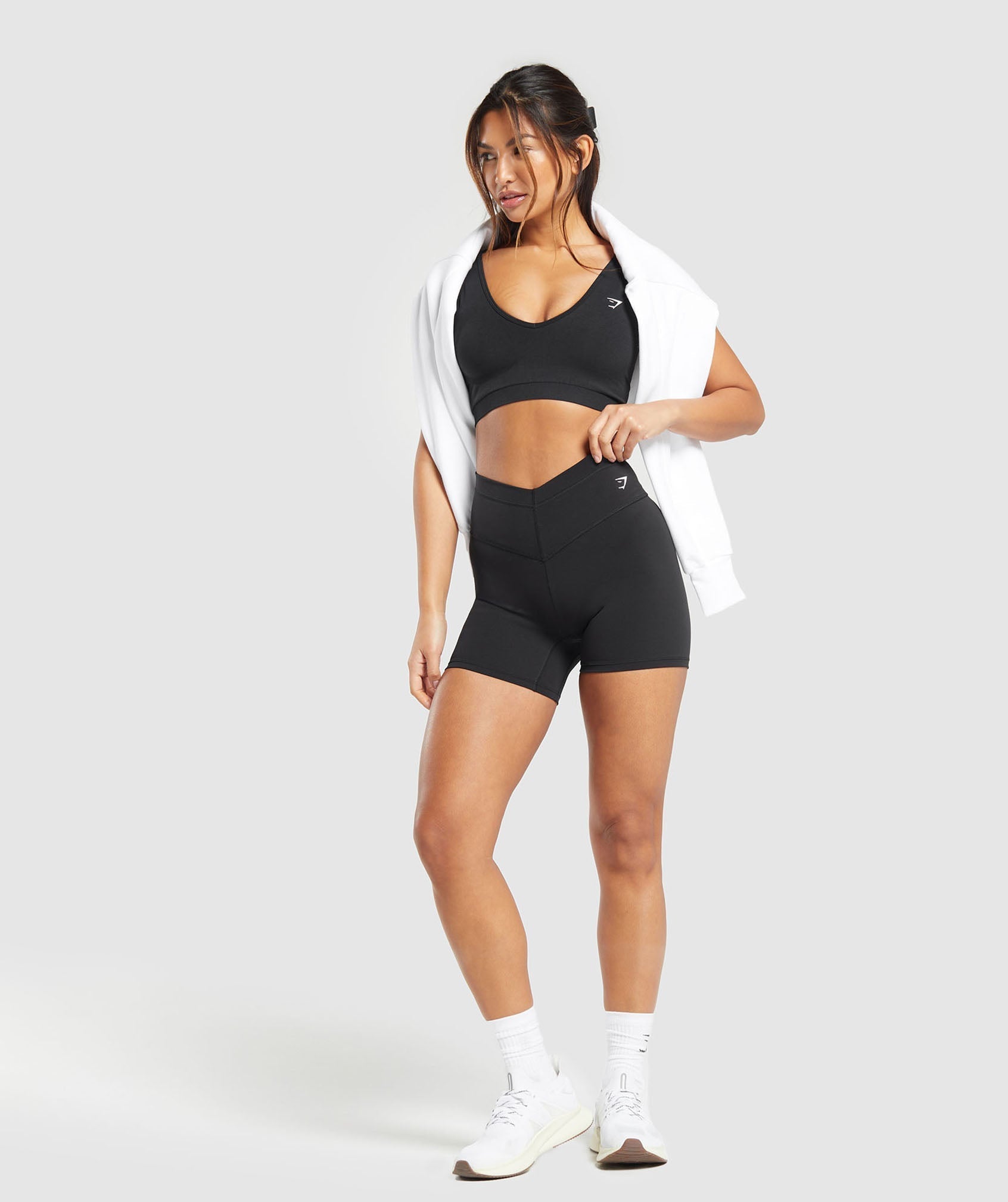 Women's Gymshark Everyday Seamless Sports Bra Black