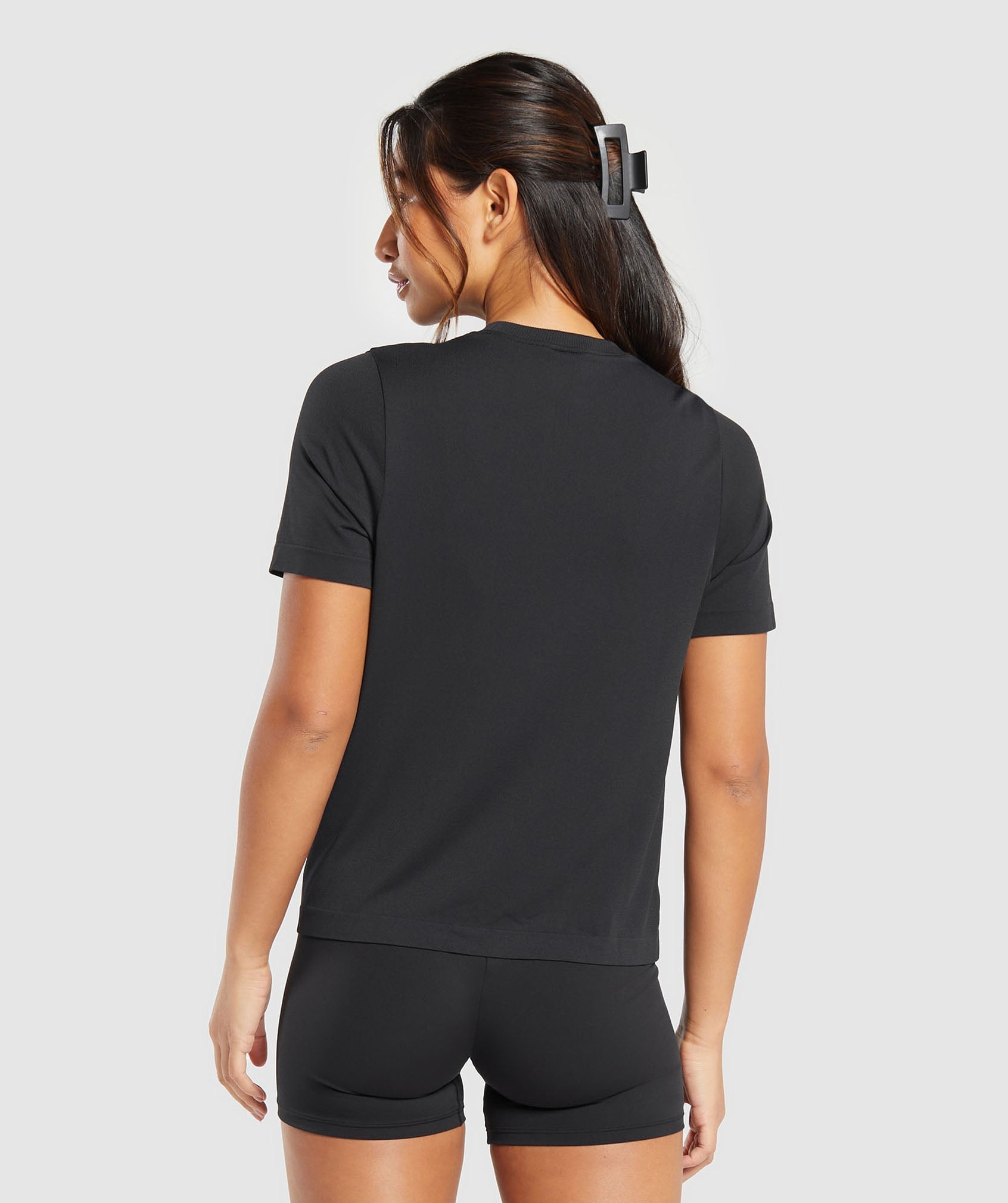 Women's Gymshark Everyday Seamless T-Shirt Black