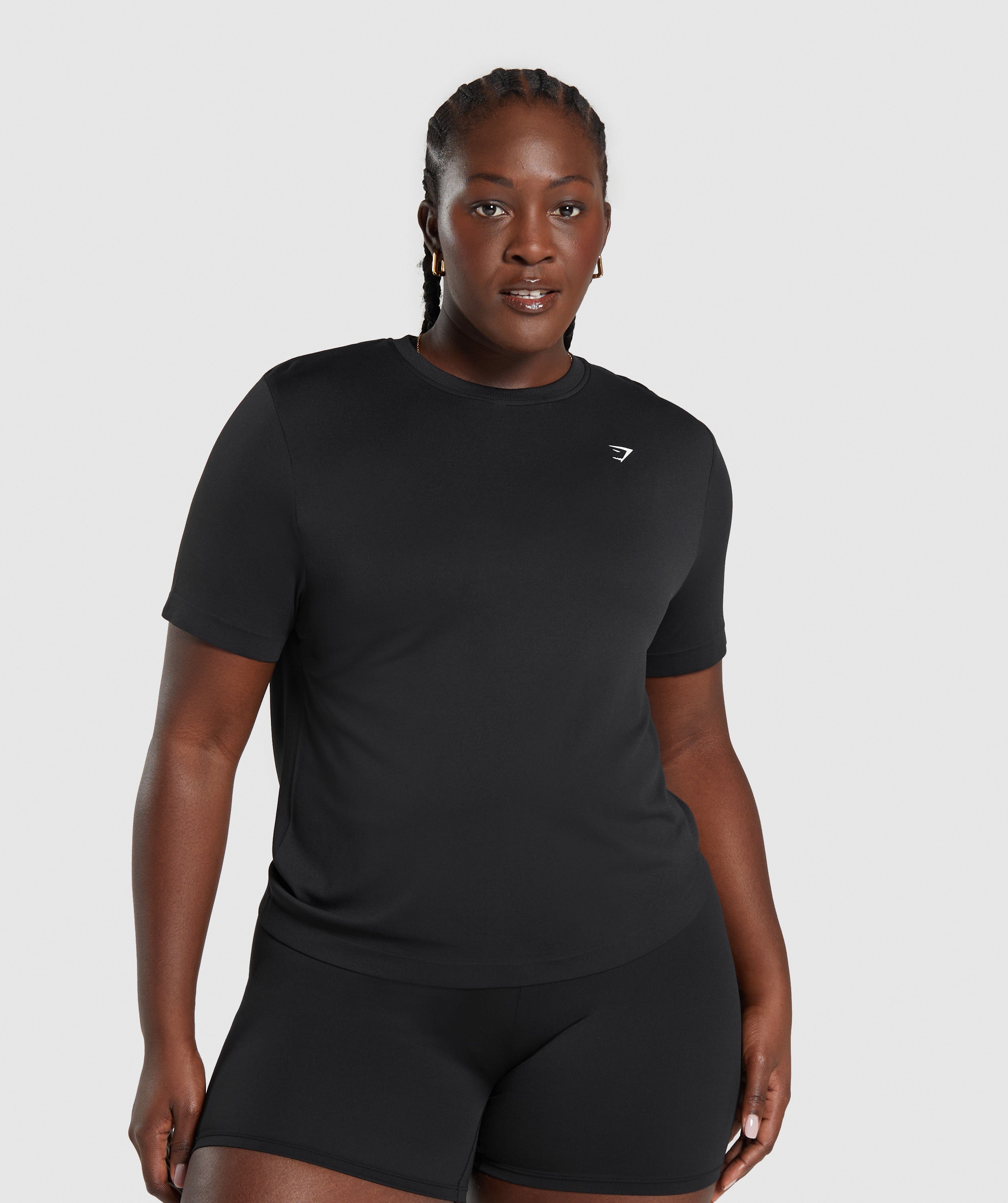 Women's Gymshark Everyday Seamless T-Shirt Black