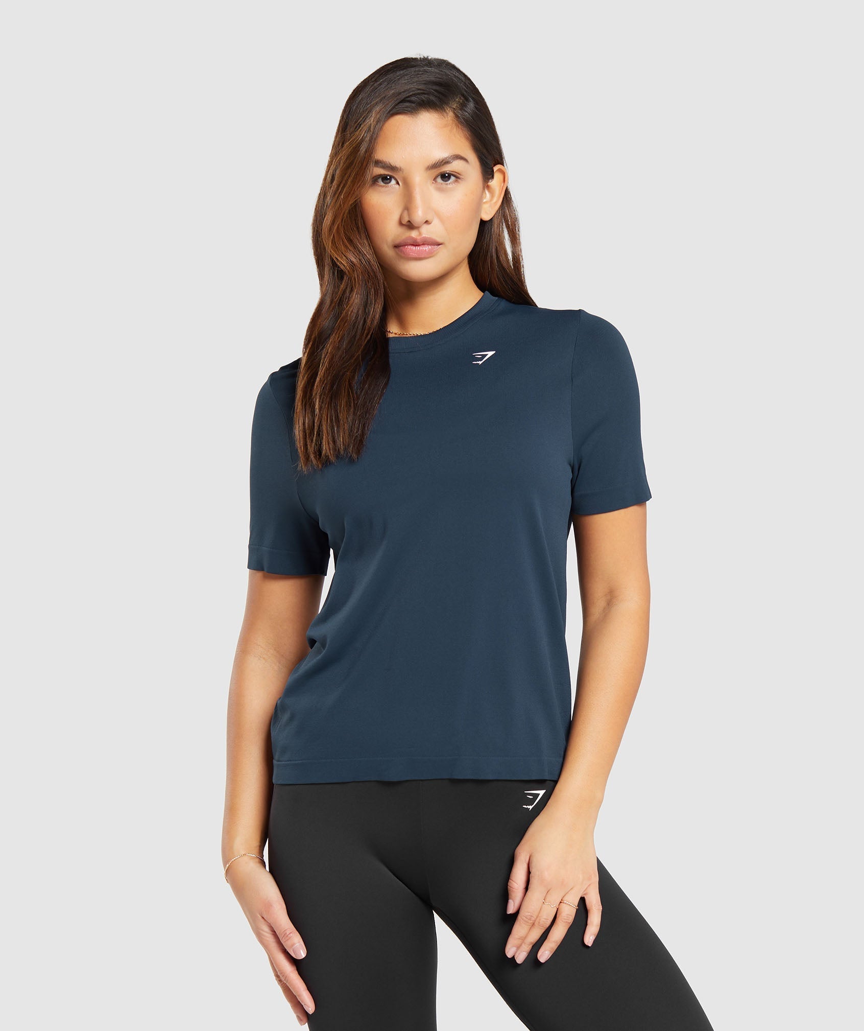 Women's Gymshark Everyday Seamless T-Shirt Navy