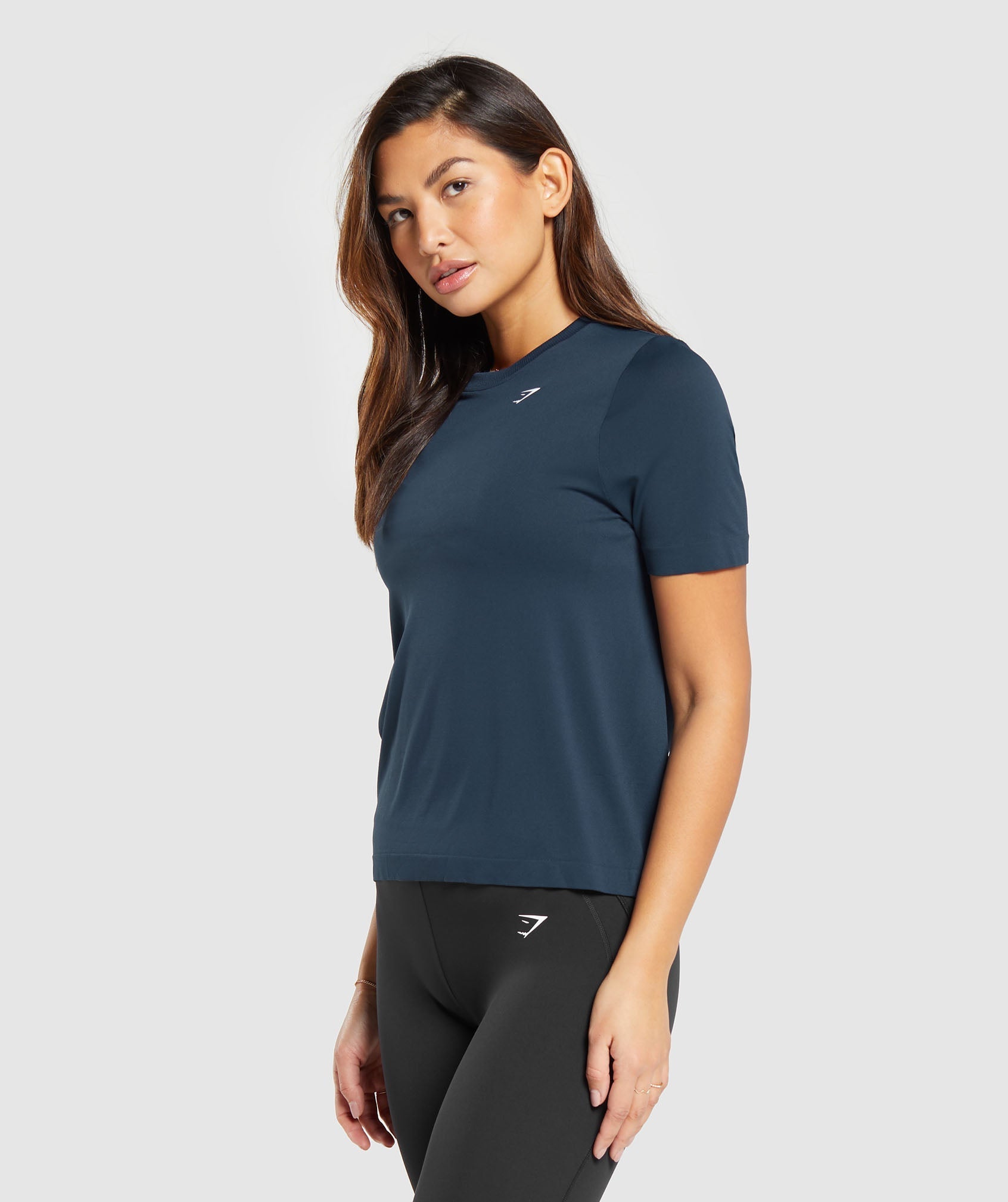 Women's Gymshark Everyday Seamless T-Shirt Navy