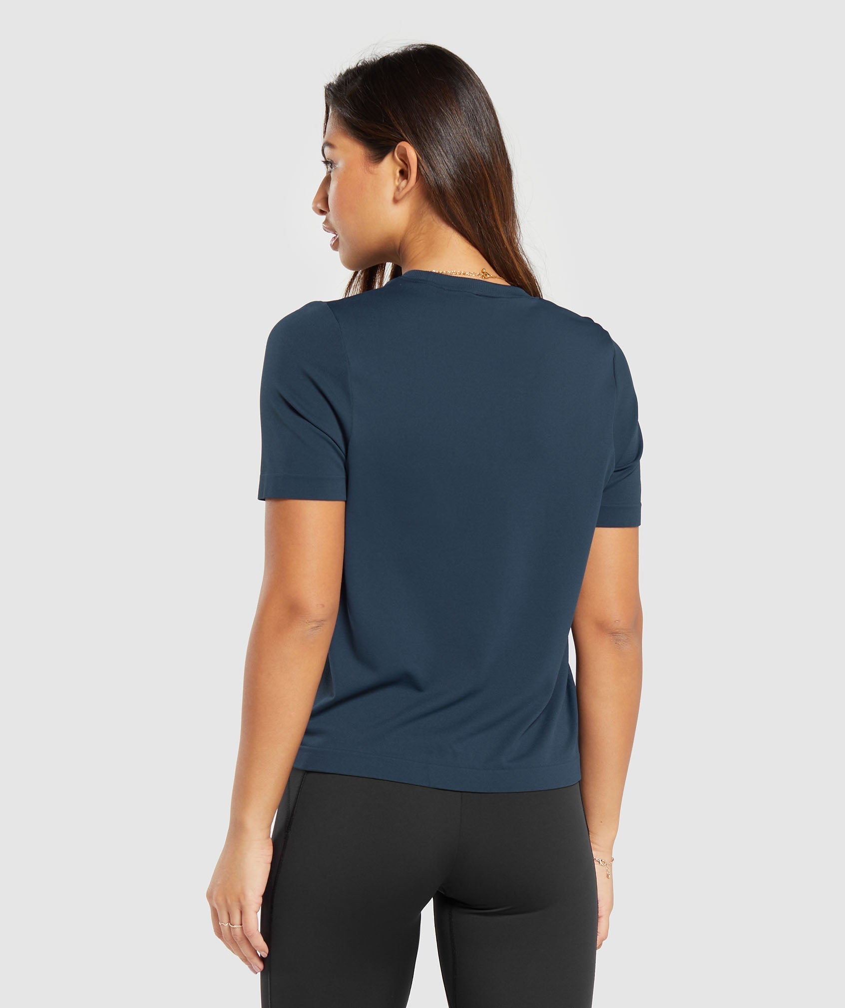 Women's Gymshark Everyday Seamless T-Shirt Navy
