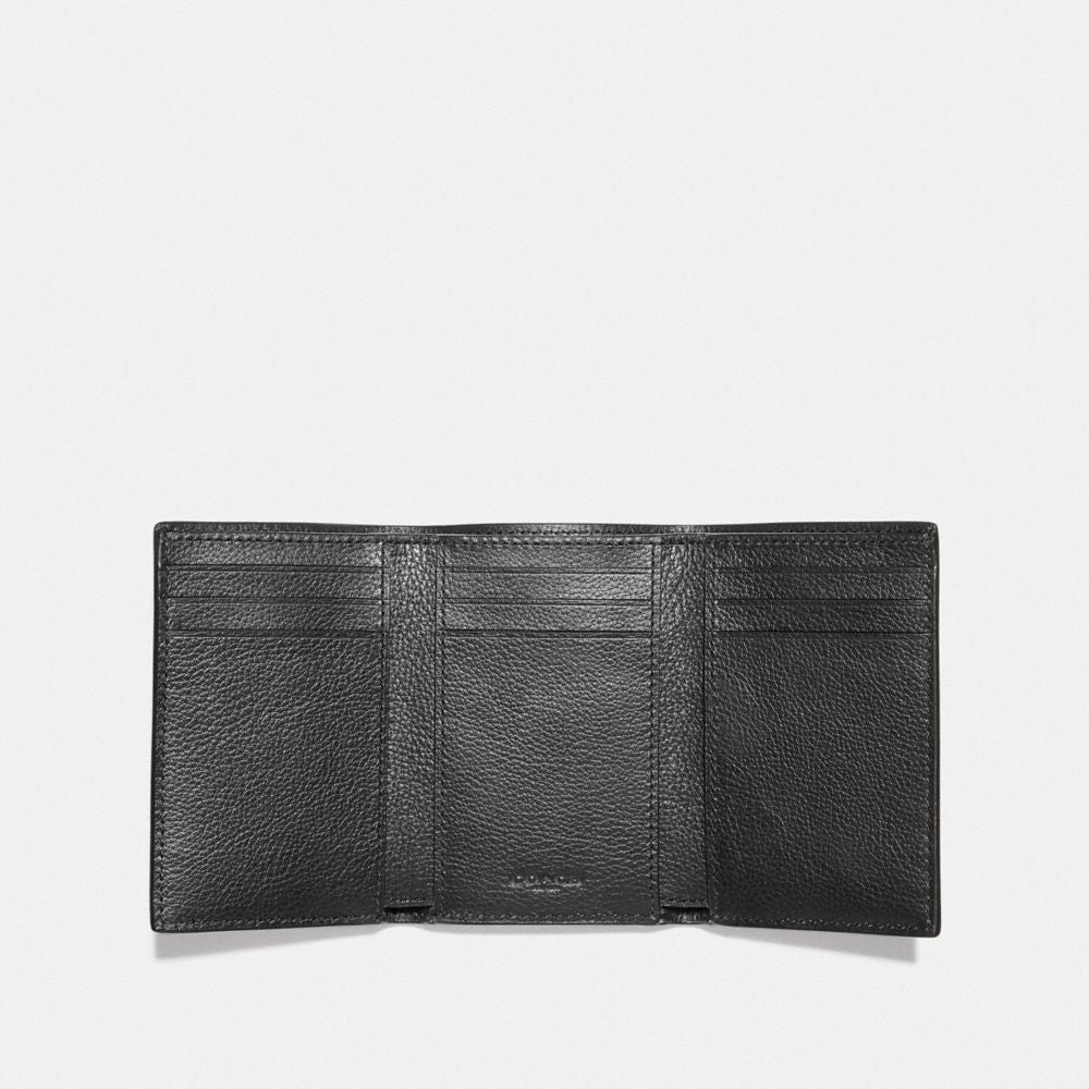 Coach Trifold Wallet Black