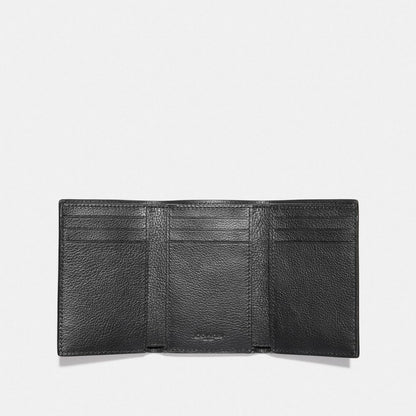 Coach Trifold Wallet Black