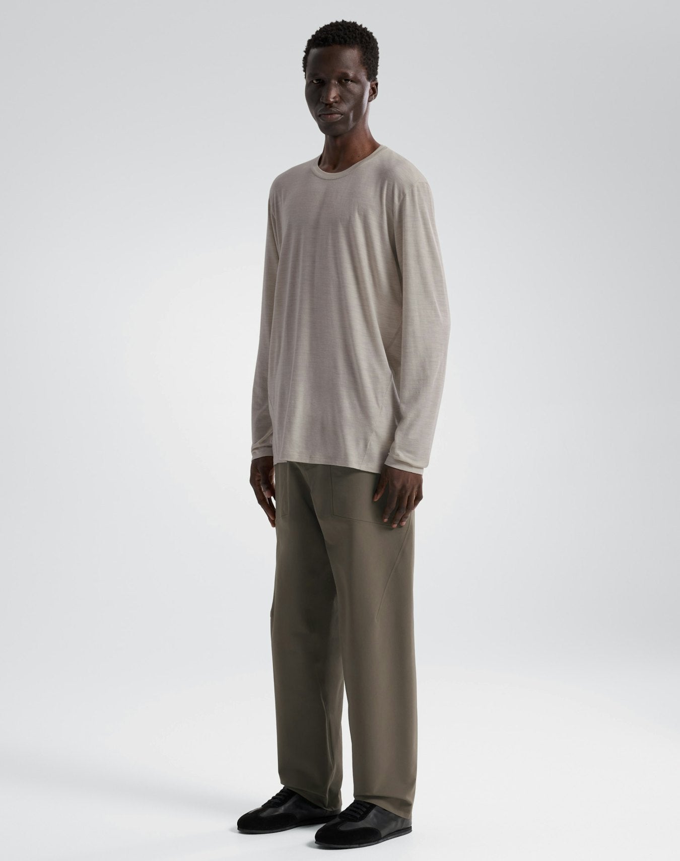 Arc'teryx Frame Shirt LS Men's - Dark Cocoon Heather