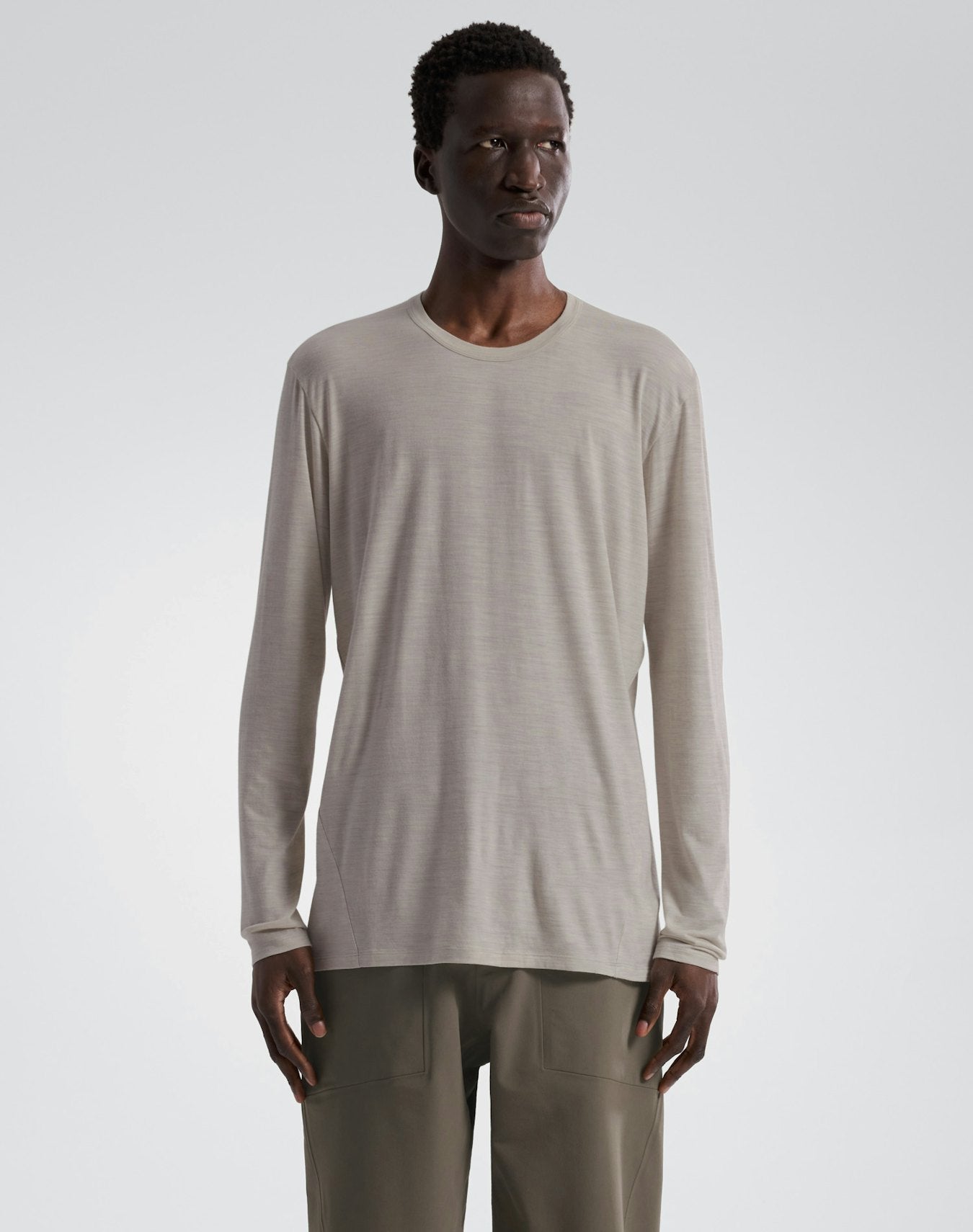 Arc'teryx Frame Shirt LS Men's - Dark Cocoon Heather