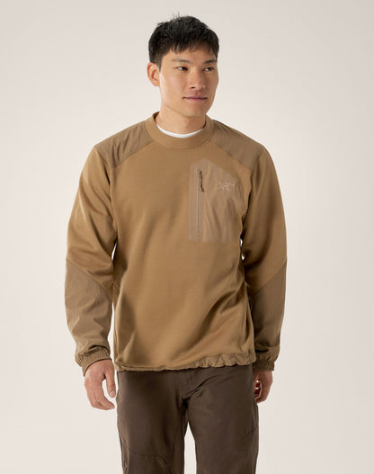 Arc'teryx Konseal Crew Neck Pullover Men's - Dk Canvas