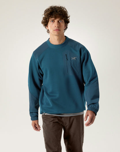 Arc'teryx Konseal Crew Neck Pullover Men's - Lt Nightscape / Night