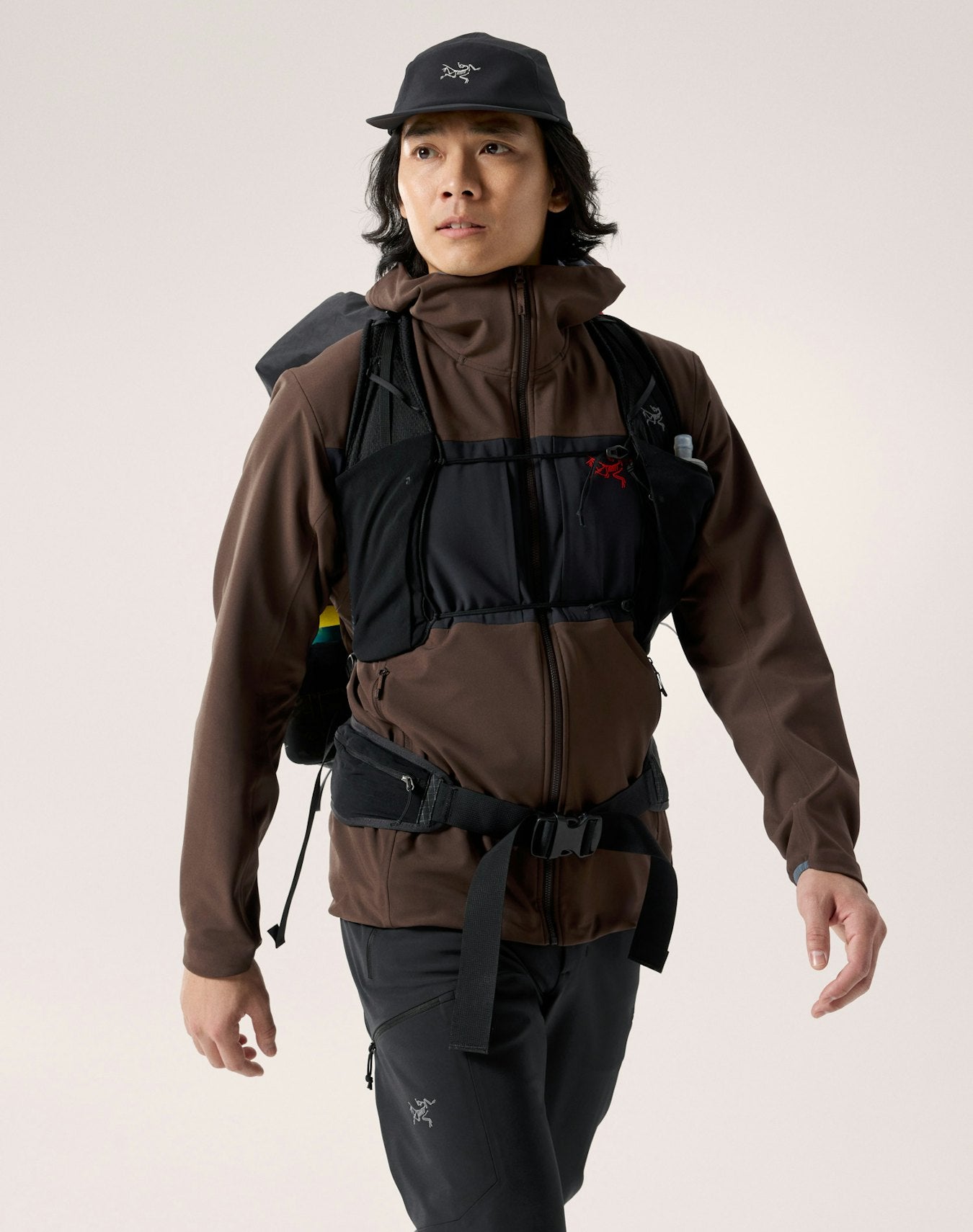 Arc'teryx Gamma MX Hoody Men's - Carob / Blk / Dynasty