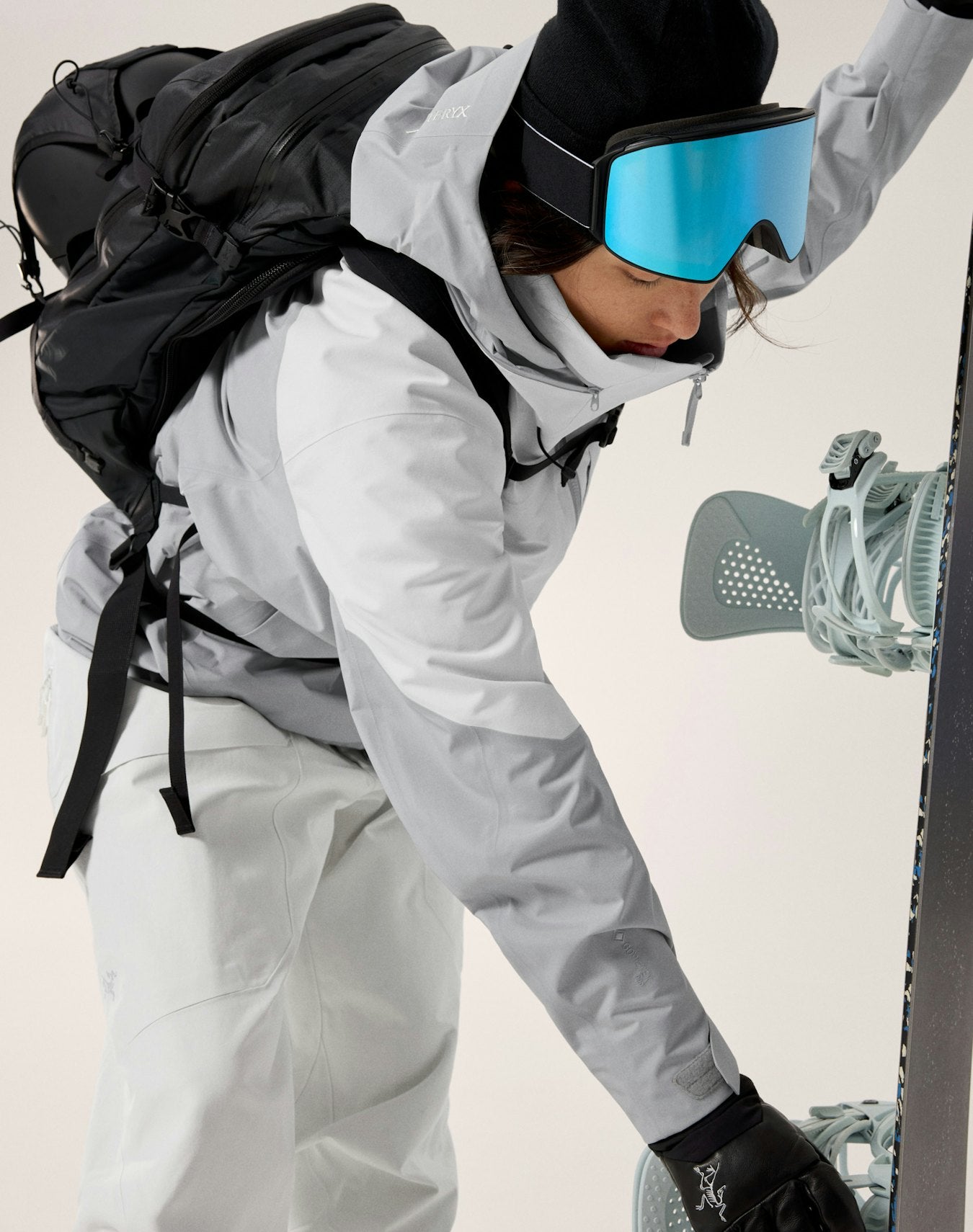 Arc'teryx Incendia Jacket Women's - Solitude / Arctic Silk