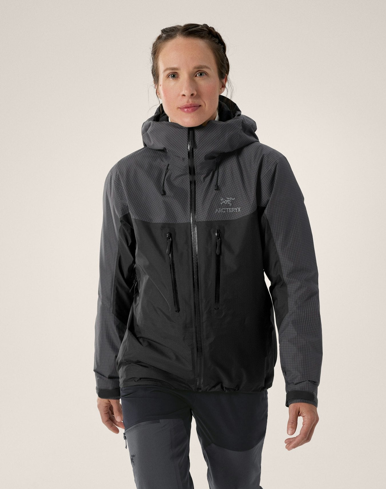 Arc'teryx Alpha Jacket Women's - Graphite / Black