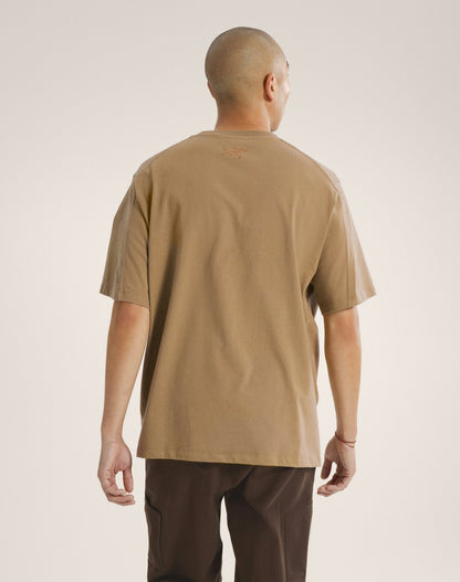 Arc'teryx Kragg Cotton Lithographica Shirt SS Men's - Canvas