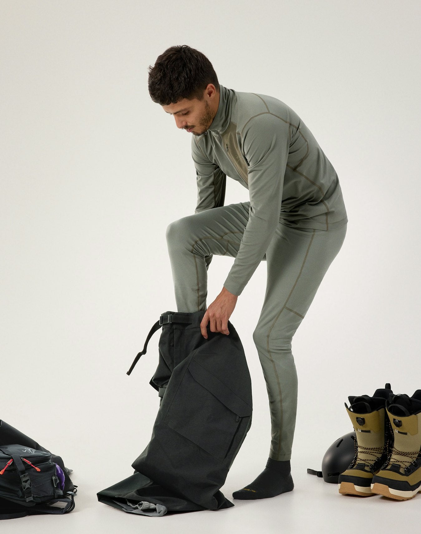 Arc'teryx Rho LT Bottom Men's - Forage/Tatsu
