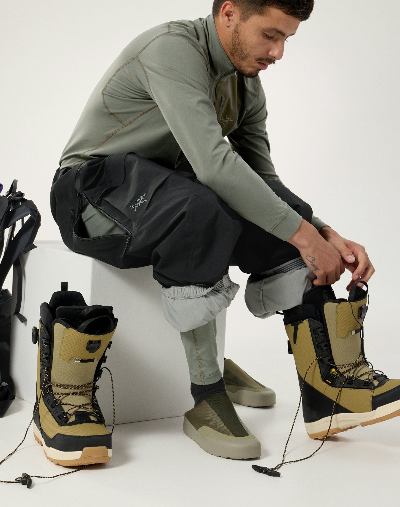 Arc'teryx Rho LT Bottom Men's - Forage/Tatsu