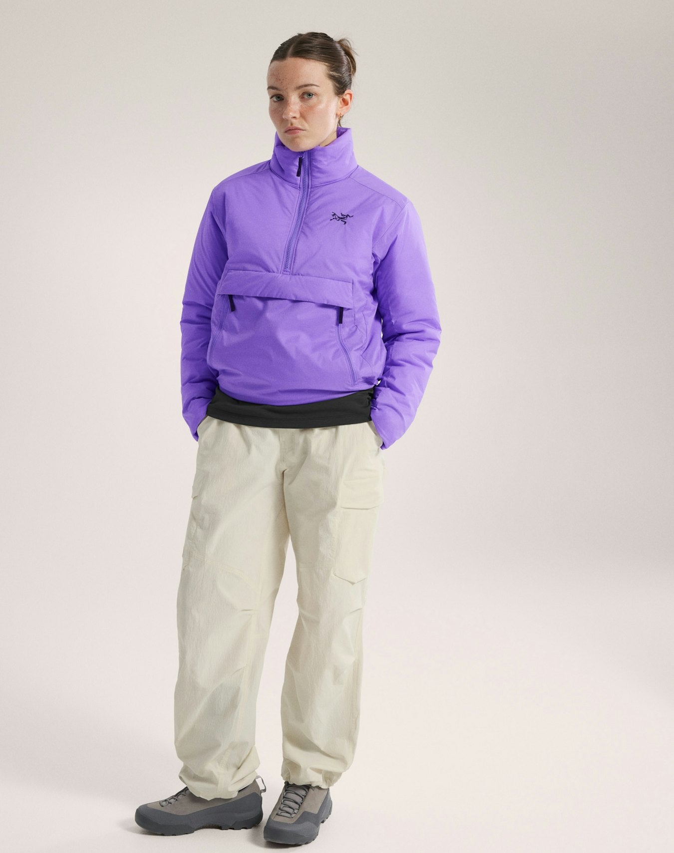 Arc'teryx Elec SV 1/2 Zip Neck Women's - Aster / Black