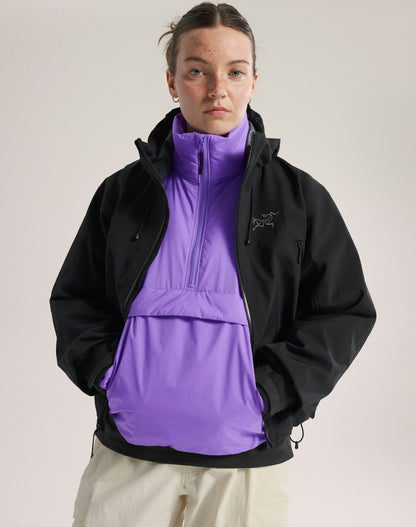 Arc'teryx Elec SV 1/2 Zip Neck Women's - Aster / Black