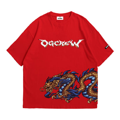 Red eastern dragon T-shirt