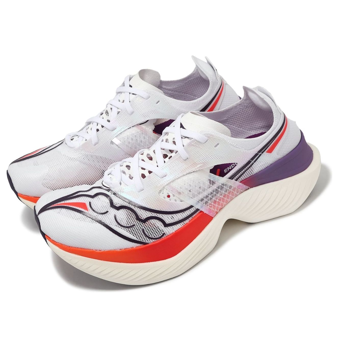 Saucony Endorphin Elite White Vizired