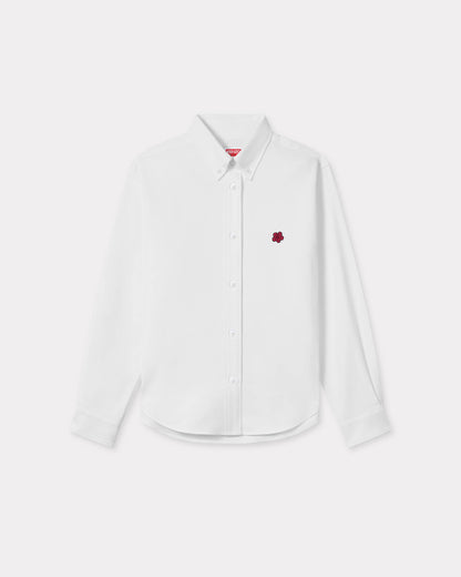 Kenzo Boke Flower Embroidered Fitted Shirt Women's