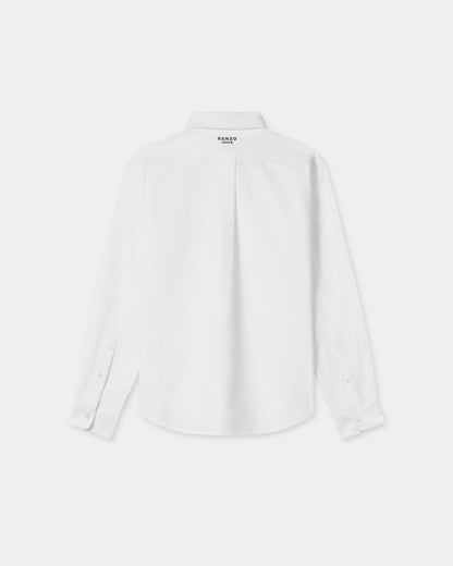 Kenzo Boke Flower Embroidered Fitted Shirt Women's