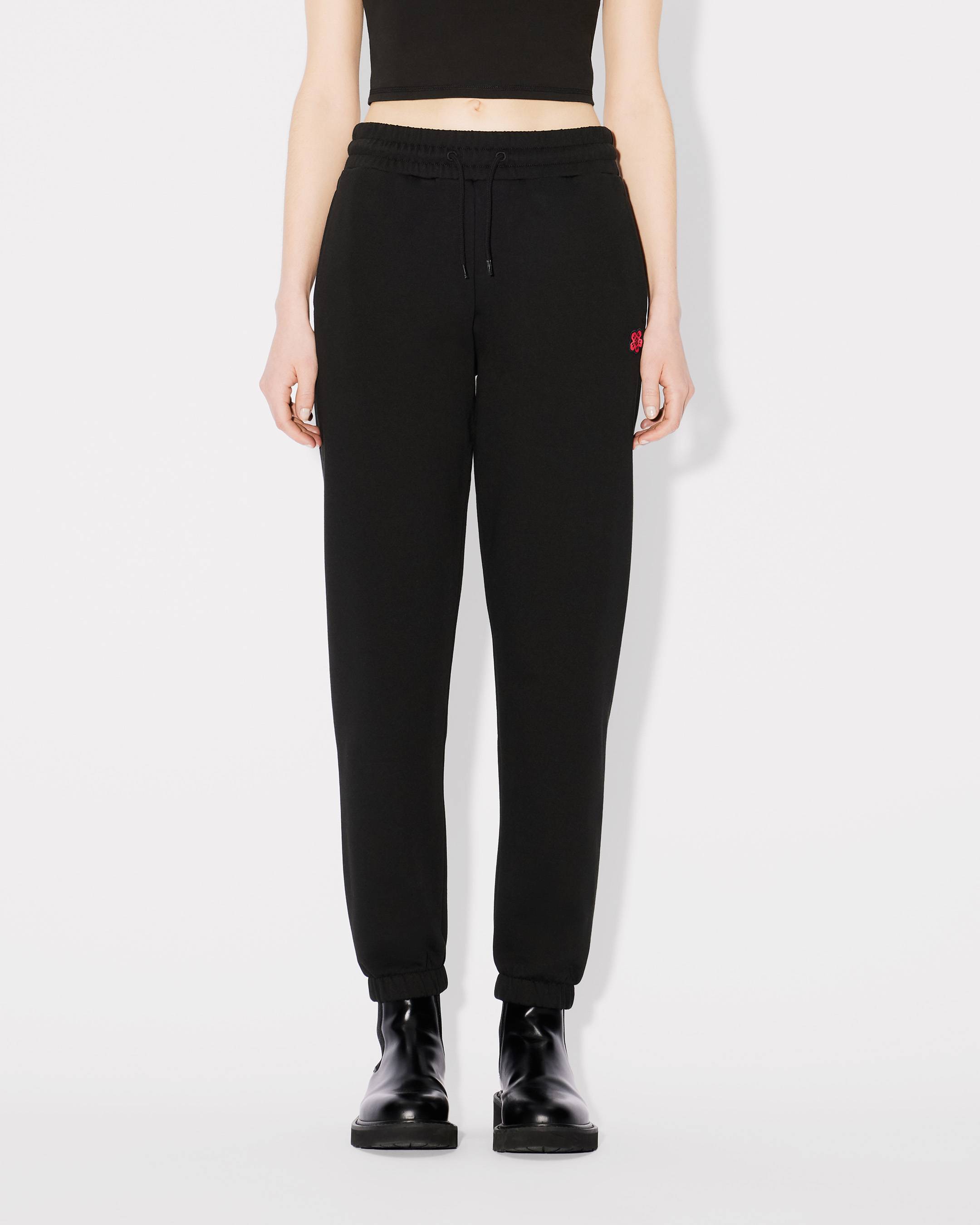 Kenzo Boke Flower Embroidered Jog Pants Women's