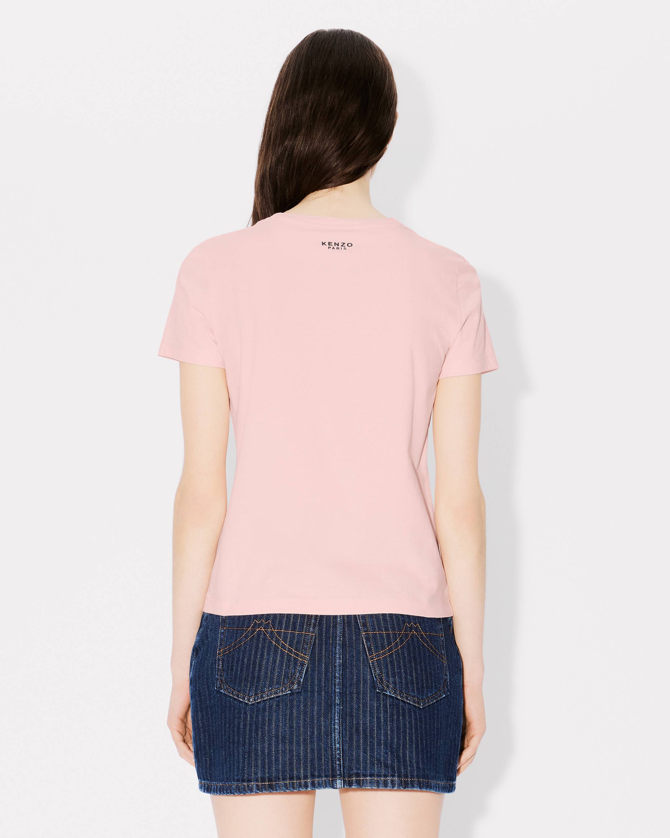 Kenzo Boke Flower Embroidered Tshirt In Cotton Women's