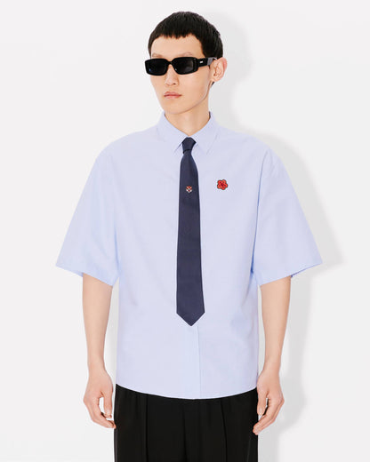 Kenzo Boke Flower Embroidered Casual Shirt