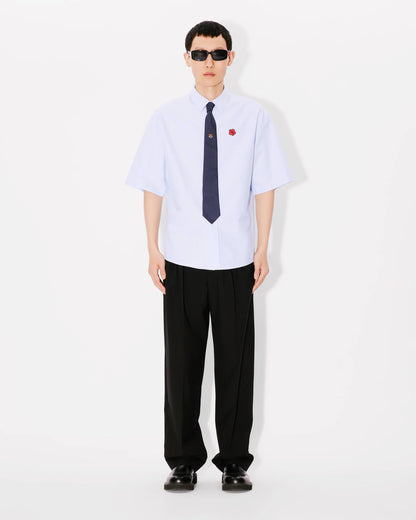 Kenzo Boke Flower Embroidered Casual Shirt