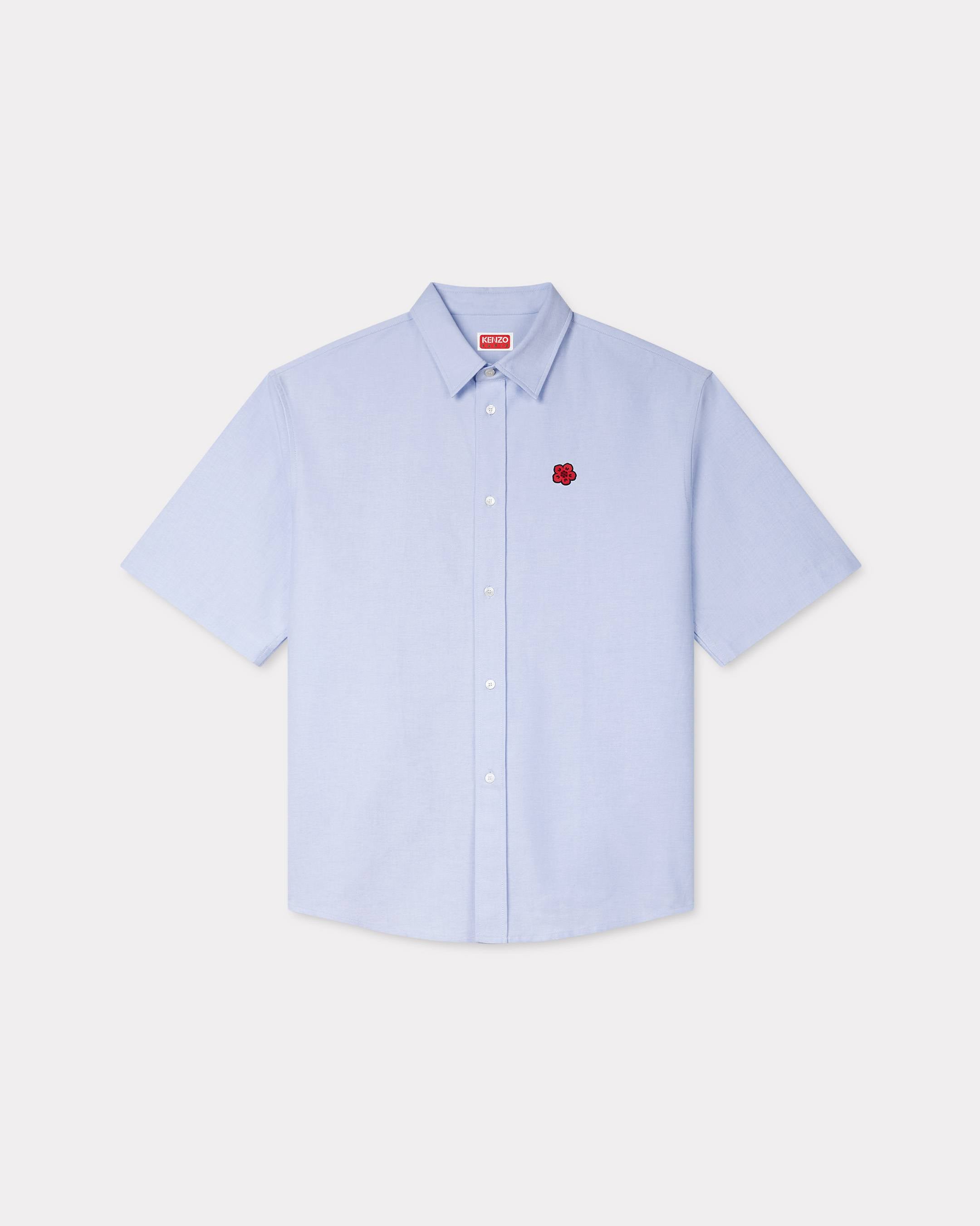 Kenzo Boke Flower Embroidered Casual Shirt