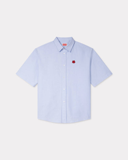 Kenzo Boke Flower Embroidered Casual Shirt