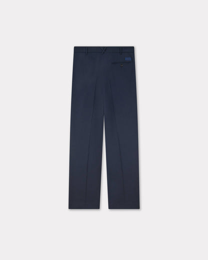 Kenzo Pleated Tailored Pants In Virgin Wool