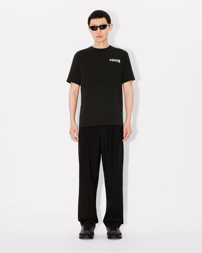Kenzo Pleated Tailored Pants In Virgin Wool