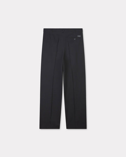 Kenzo Pleated Tailored Pants In Virgin Wool