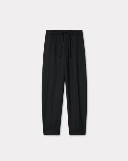 Kenzo Cargo Jogpants In Virgin Wool