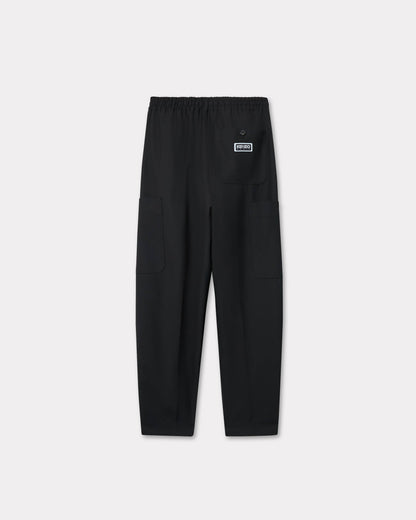 Kenzo Cargo Jogpants In Virgin Wool