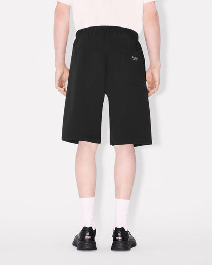 Kenzo Boke Flower Embroidered Shorts In Cotton