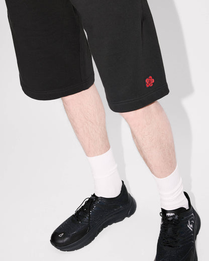 Kenzo Boke Flower Embroidered Shorts In Cotton